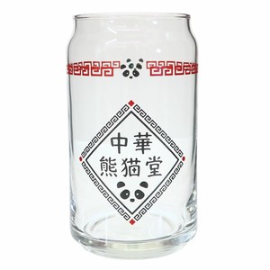 【タンブラー】缶型グラス 中華熊猫堂
