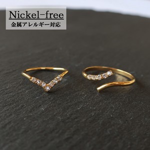 Gold-Based Ring Rings Jewelry Made in Japan