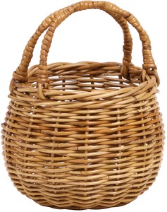Lacak Basket丸型かごバッグS