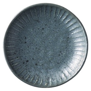 「2023年 新作」Sogime（削ぎ目）チタングレー 9.5cm小皿　　【日本製　磁器】