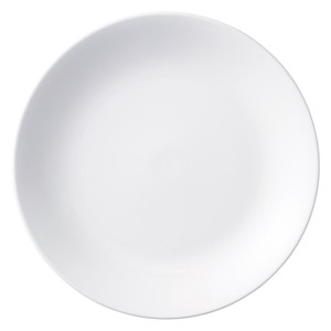 強化白中華26cmメタ丸皿　　【日本製　強化磁器】