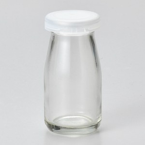 「2023年 新作」蓋付デザート瓶プリン（ガラス）　　【日本製　ガラス】
