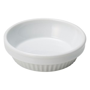 オーブンレンジウェア11cmスタックパイ皿白　　【日本製　磁器】