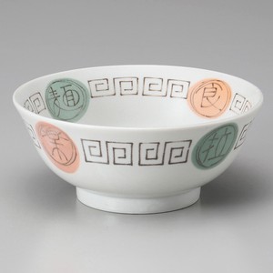 Donburi Bowl Porcelain White Made in Japan