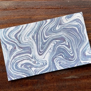 ぬりたくり絵インクカード（マーブル編）Just Ink-it Minicard(marbled pattern)