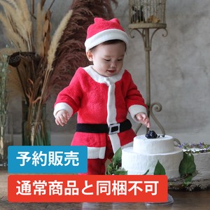 预购 婴儿连身衣/连衣裙 宽版外套 圣诞老人
