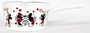 Enamel Pot Mickey Minnie 15cm