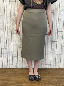 【特価】ニットリブSK　スカート