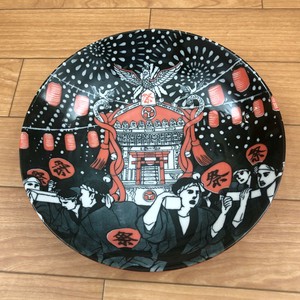 【祭り】盛皿　全4形状（美濃焼・日本製・陶器）
