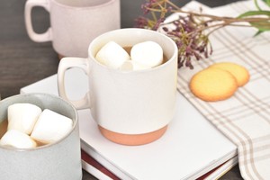 北欧マグ ホワイトマット 白系 洋食器 マグカップ スープカップ 日本製 美濃焼 カフェ風 おしゃれ モダン