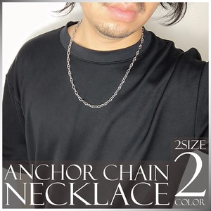 Stainless Steel Chain Necklace sliver M 2023 New