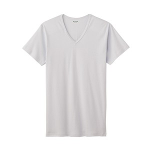 グンゼ　綿100% 紳士肌着　日本製　抗ウイルス加工　ClearSta(M)/VネックTシャツ