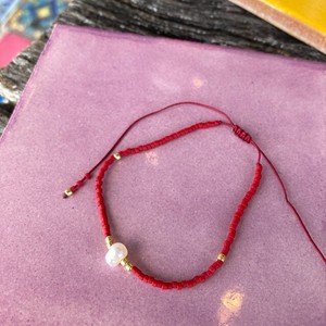 Bracelet Pearl Red