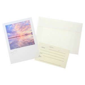 【ポストカード】Shota シアーポストカード 父母ヶ浜で見た夕焼けのリフレクション
