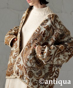 Antiqua Jacket Jacquard Ladies' Popular Seller Autumn/Winter