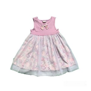 Kids' Casual Dress Tulle One-piece Dress 2024 NEW 100 ~ 140cm Made in Japan