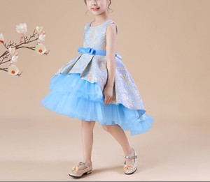 Kids' Formal Dress Little Girls Pudding Sleeveless One-piece Dress
