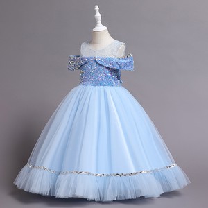 Kids' Formal Dress Pudding Sleeveless One-piece Dress
