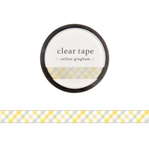 Washi Tape Yellow Tape Clear 7mm