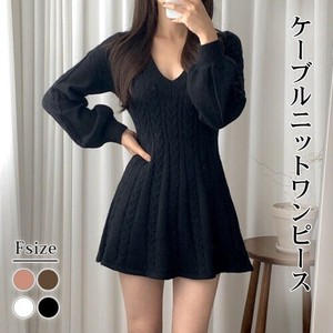 Sweater/Knitwear Knit Dress Ladies' 【2024NEW】