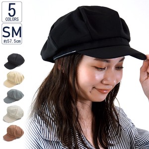 シフォン風8方スタイルキャス　キャスケット　帽子