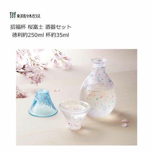 Barware Sakura-fuji M Sake set 250ml 3-pcs set