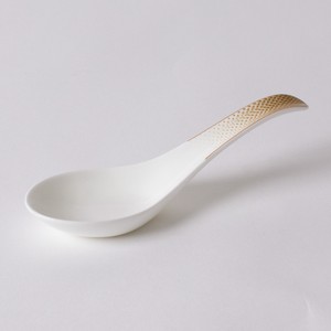 Soup Spoon 13.5cm Chinese Moire Dishwasher Safe Made in Japan