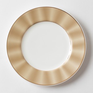 [NIKKO/SILK CHAMPAGNE] プレート15cm パン皿 プチケーキ皿 金 食洗器対応 陶磁器 日本製