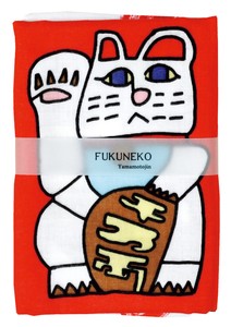 Tenugui Towel Lucky-cat Maneki-Neko