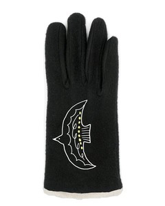 Gloves Embroidered