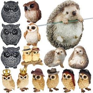 Animal Ornament Hedgehog Owl Ornaments