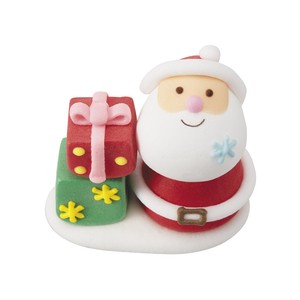シュガードール にっこりプレゼントサンタ クリスマスケーキデコレーション 装飾