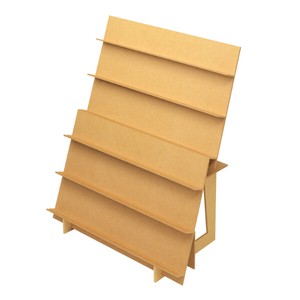 ハンドメイド用品 ササガワ 組立式木製傾斜飾り棚 2Way