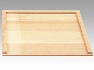 和食用調理用品 木製 三方枠付のし板小 (2升用)