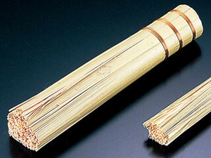 中華・蒸し器・揚げ物用品 竹製 ささら(銅線巻)18cm