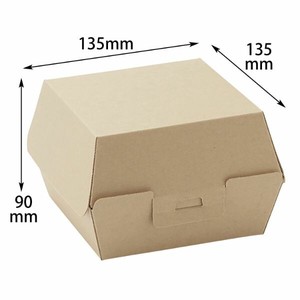 HEIKO（シモジマ） 紙箱 ネオクラフト バーガーボックス L バラ出荷