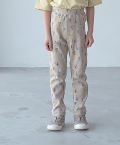 Kids' Short Pant Patterned All Over Plain Color Pudding Unisex