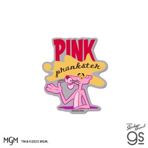 ピンクパンサー ダイカットステッカー PINK prankster アニメ シリーズ おしゃれ イラストPKP-010
