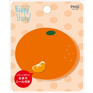 Sticky Notes Mandarin Orange Made in Japan