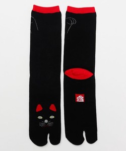 Crew Socks Lucky-cat M Made in Japan