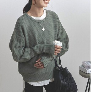 Sweater/Knitwear Puff Sleeve Perforated Autumn/Winter