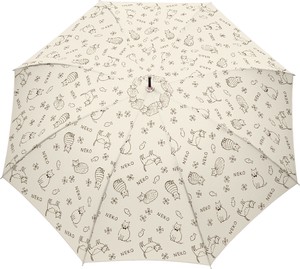 ◆2023AW新作◆【el sopo】婦人用雨傘　ドゥードゥルキャット☆雨傘・長傘☆
