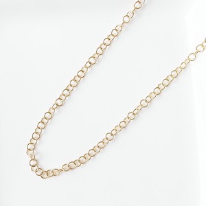 Plain Gold Chain Design Necklace