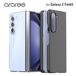 araree Galaxy Z Fold 5 ケース Nukin 360 度 ヒンジまで フルカバー [SAMSUNGの公式認証品]
