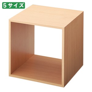木製ディスプレイボックス ナチュラル　雑貨・小物陳列用