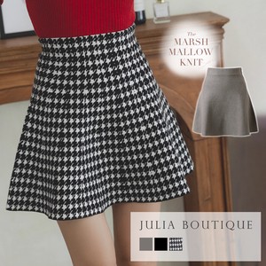 Skirt Mini Knit Skirt