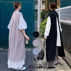 CORNERS by KR Casual Dress Slit High-Neck Spring Colaboration 2-way Autumn/Winter