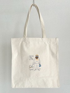 Tote Bag Pudding Embroidered