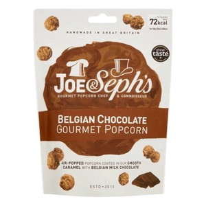 JOE&Seph's　ベルギーチョコレートポップコーン　60g