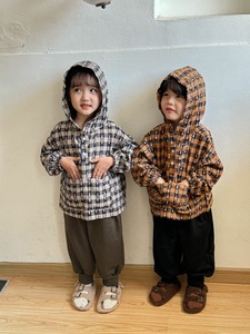 韓国スタイル　フード付きプルオーバー  ベビー　新生児　キッズ　子供服 秋冬